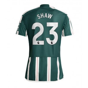 Manchester United Luke Shaw #23 Gostujuci Dres 2023-24 Kratak Rukavima